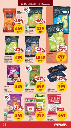 PENNY - Akciós újság PENNY megtekintése, amely érvényes 2025.11.27.-től | Oldal: 13