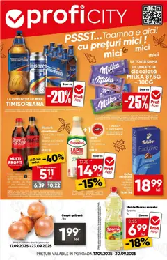 Previzualizarea de cataloage: Profi Revista City nou valabil de la 17.09.2025