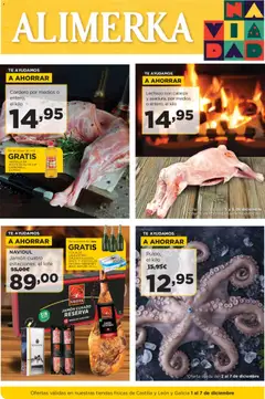 Vista previa del folleto de la tienda Alimerka válido desde el 01/12/2025 