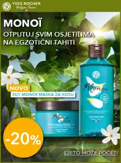 Pregled letka Katalog trgovine Yves Rocher vrijedi od 04.08.2025
