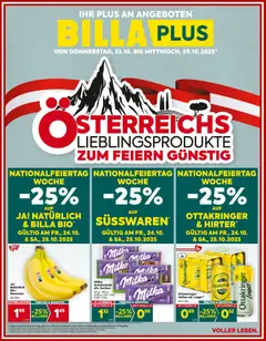 Vorschau der Angebote: Billa Plus Oberösterreich gültig ab 23.10.2025