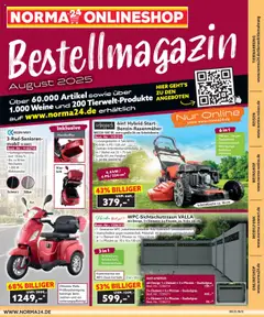 Vorschau von dem Prospekt des Geschäftes Norma, gültig ab dem 01.08.2025