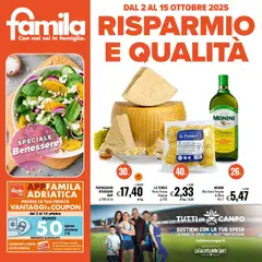 Anteprima dell'opuscolo Attuale volantino dal negozio Famila valido da 02/10/2025
