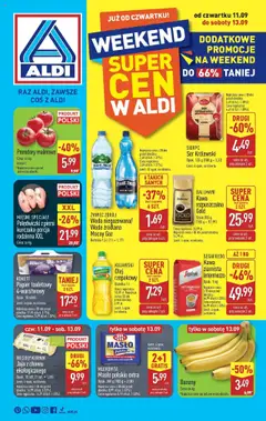 Pogląd gazetki "Od czwartku 11.09 w ALDI" ze sklepu Aldi ważnej od 10.09.2025