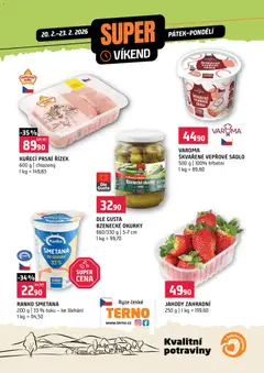Náhled nabídky: Terno Super víkend platný od 20.02.2026