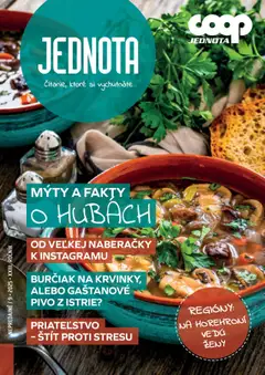 Náhľad COOP Jednota letáku platného od 01.09.2025