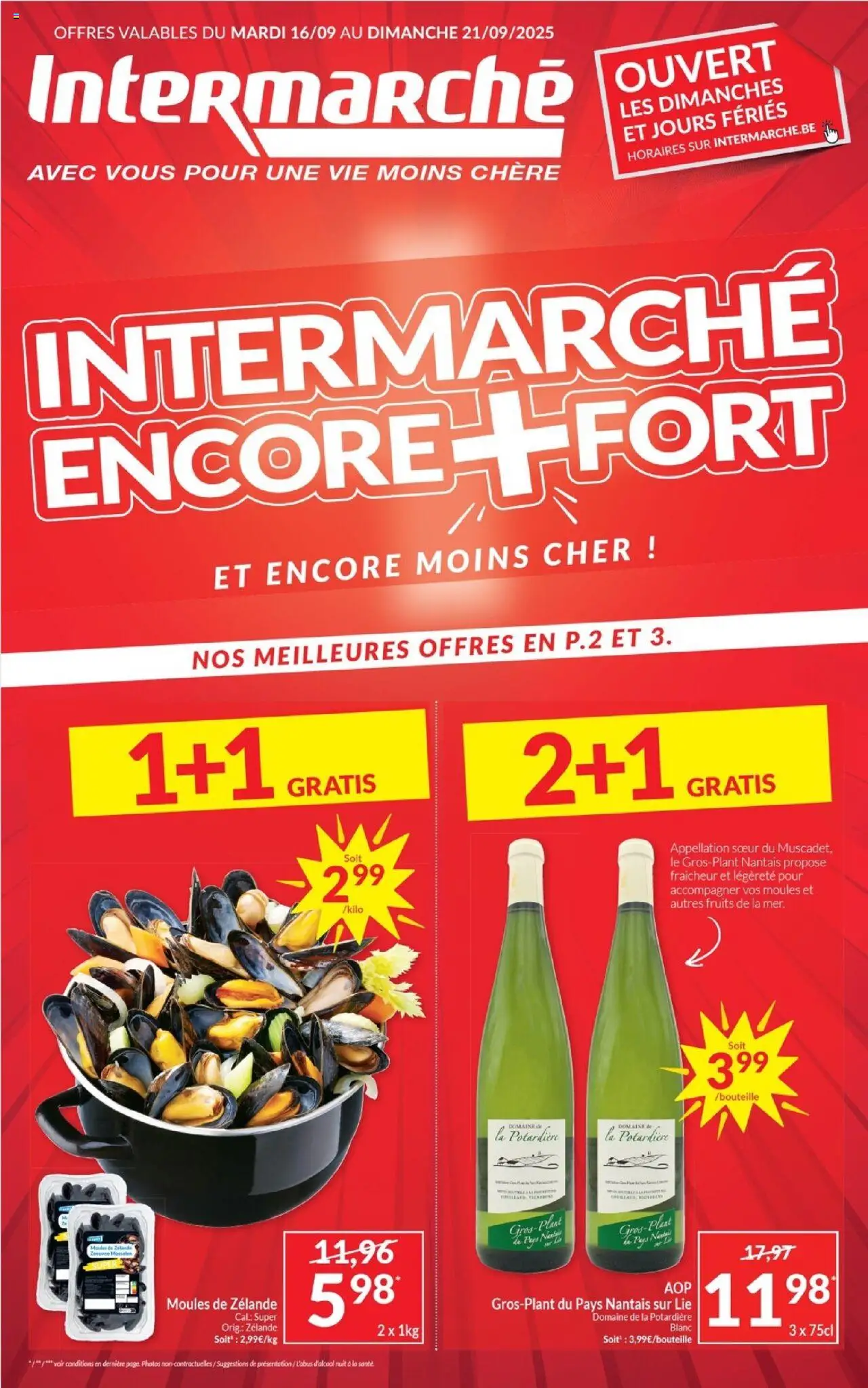 Intermarché shop Folder de la semaine 38 geldig vanaf 16/09/2025 - Paginanummer 1