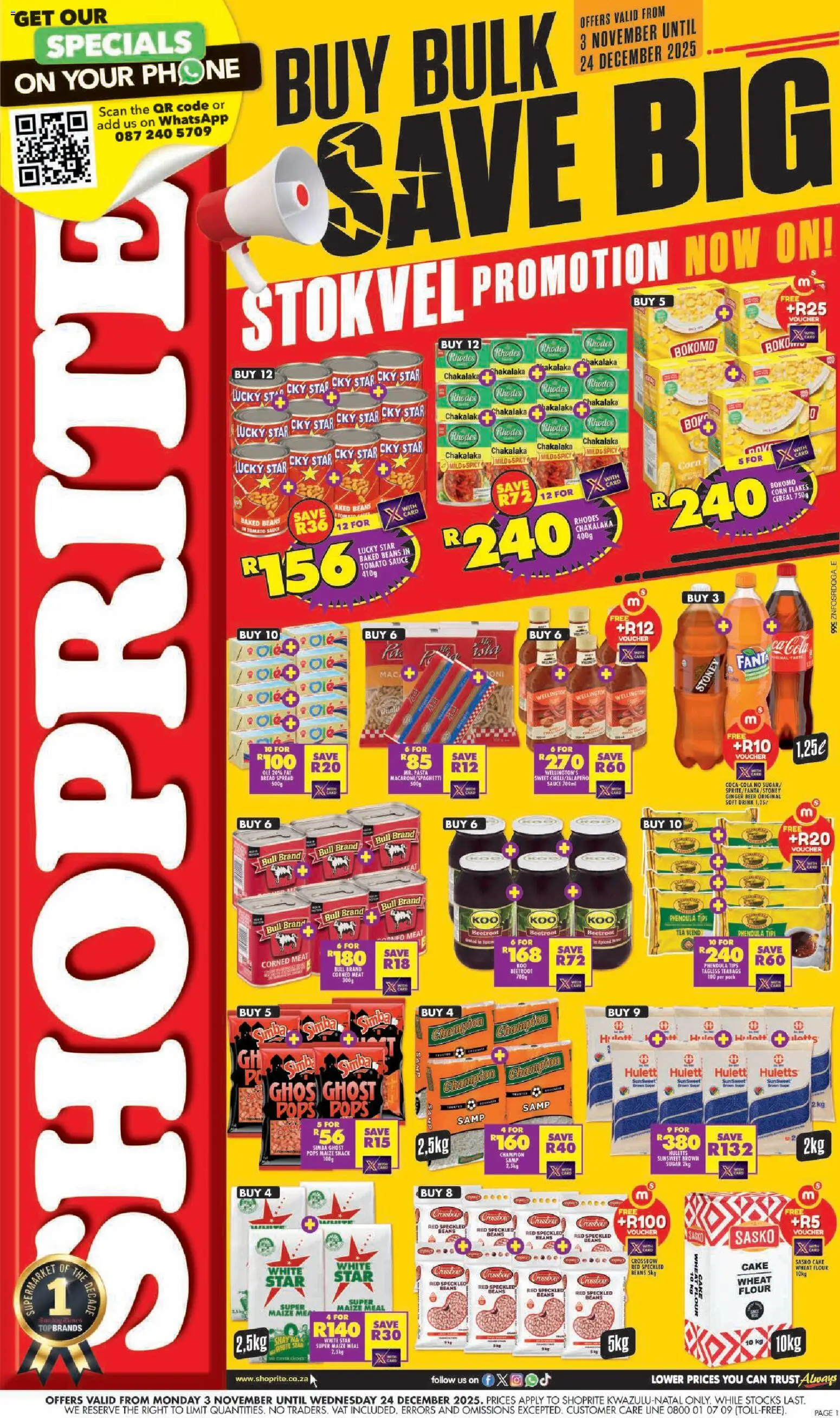 Preview of Shoprite flyer valid from 03/11/2025