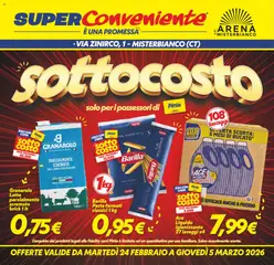Anteprima dell'opuscolo Volantino Misterbianco dal negozio SuperConveniente valido da 24/02/2026