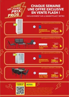 Prévisualisation de Offres Flash Marketplace du magasin METRO formulaire valide 04/09/2025