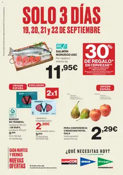 Vista previa del folleto de la tienda Supercor válido desde el 19/09/2025 