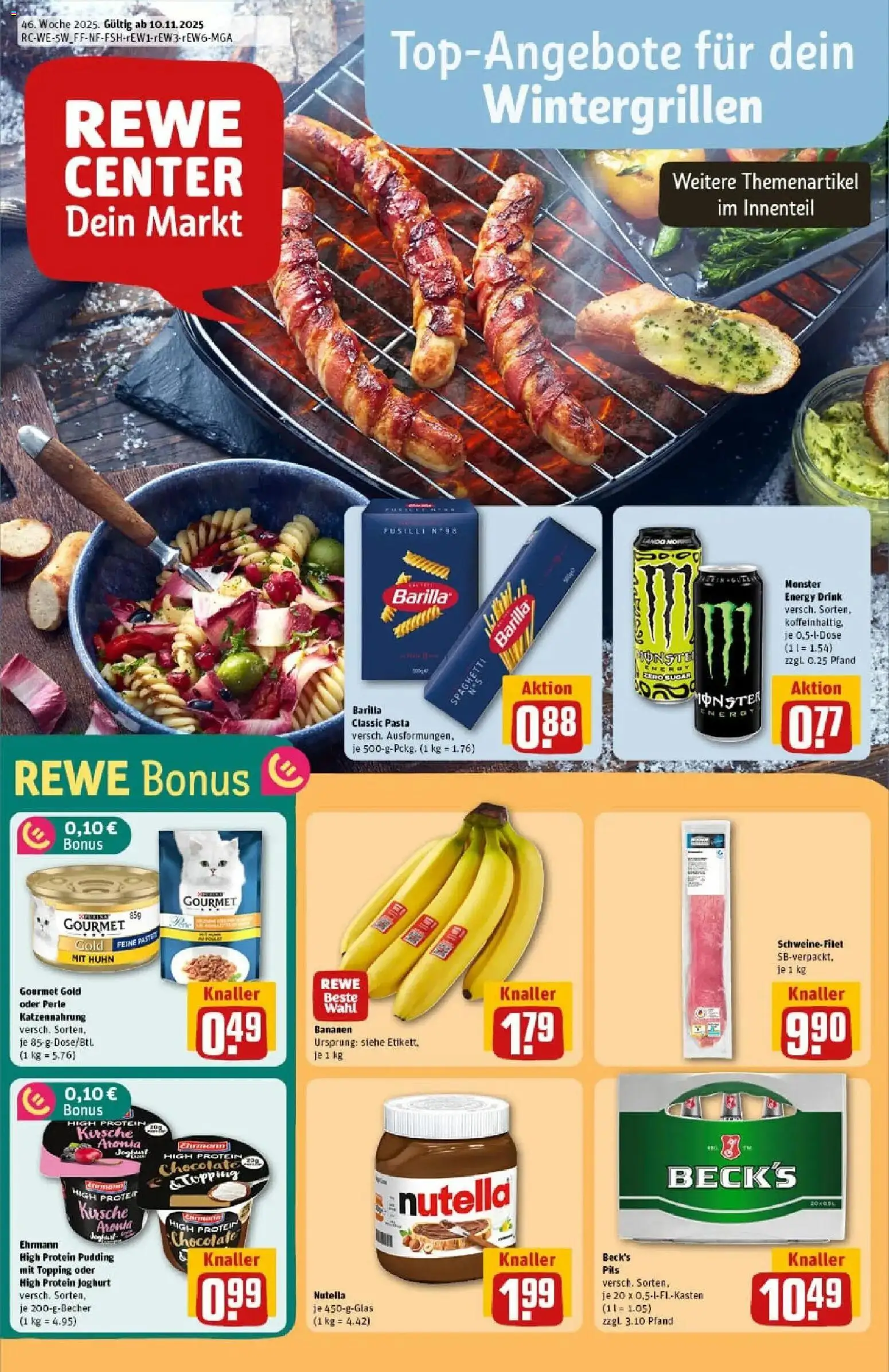 Vorschau von dem Prospekt des Geschäftes Rewe, gültig ab dem 10.11.2025