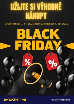 Náhled nabídky: Datart Black Friday platný od 03.11.2025