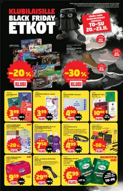 Kaupan Tokmanni Black Friday esikatselu, voimassa 17/11/2025 | Sivu: 24
