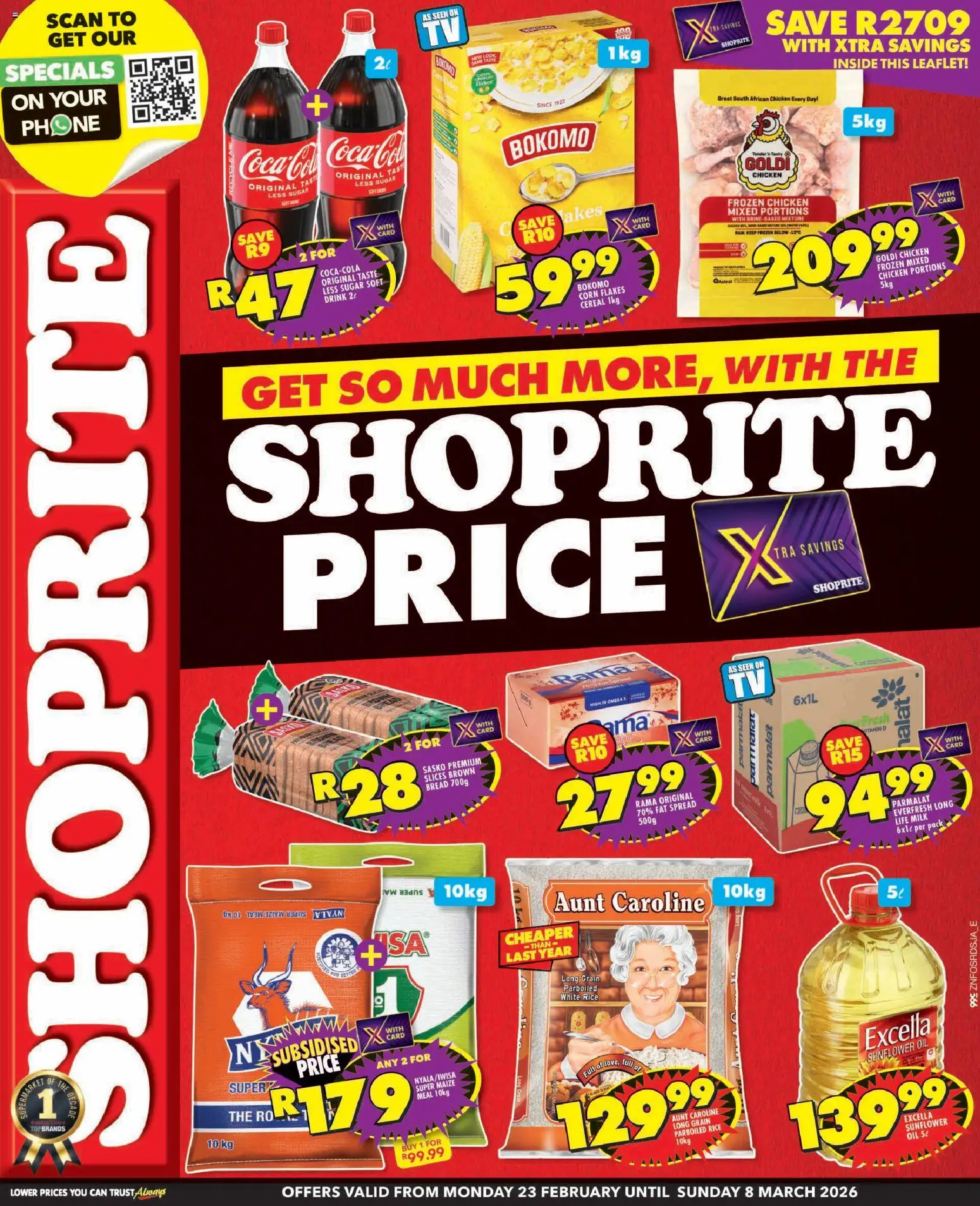 Preview of Shoprite flyer valid from 23/02/2026