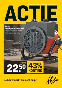 Voorbeeld van Folder van winkel Hubo geldig vanaf 27-10-2025