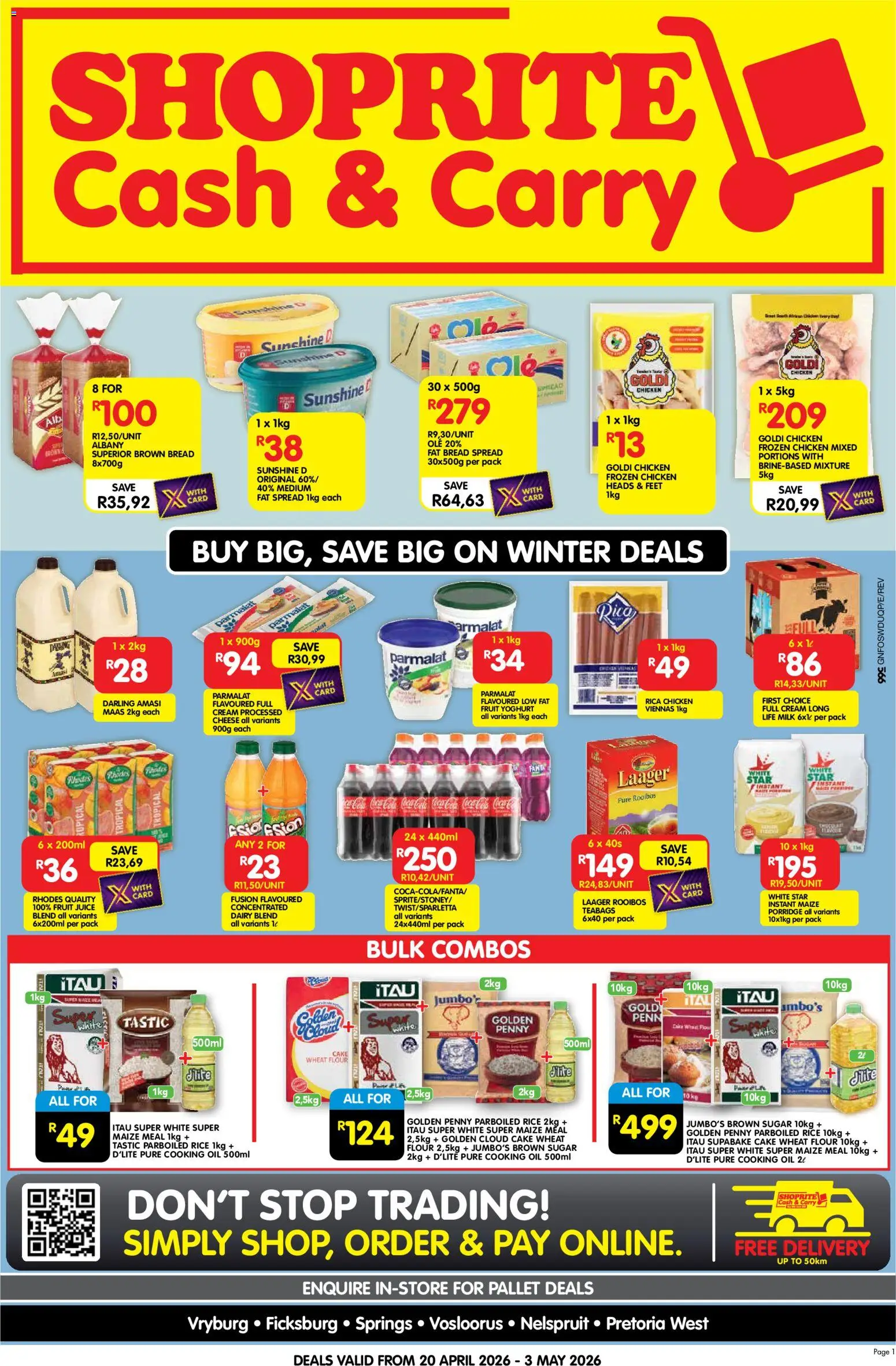 Preview of Shoprite flyer valid from 20/04/2026
