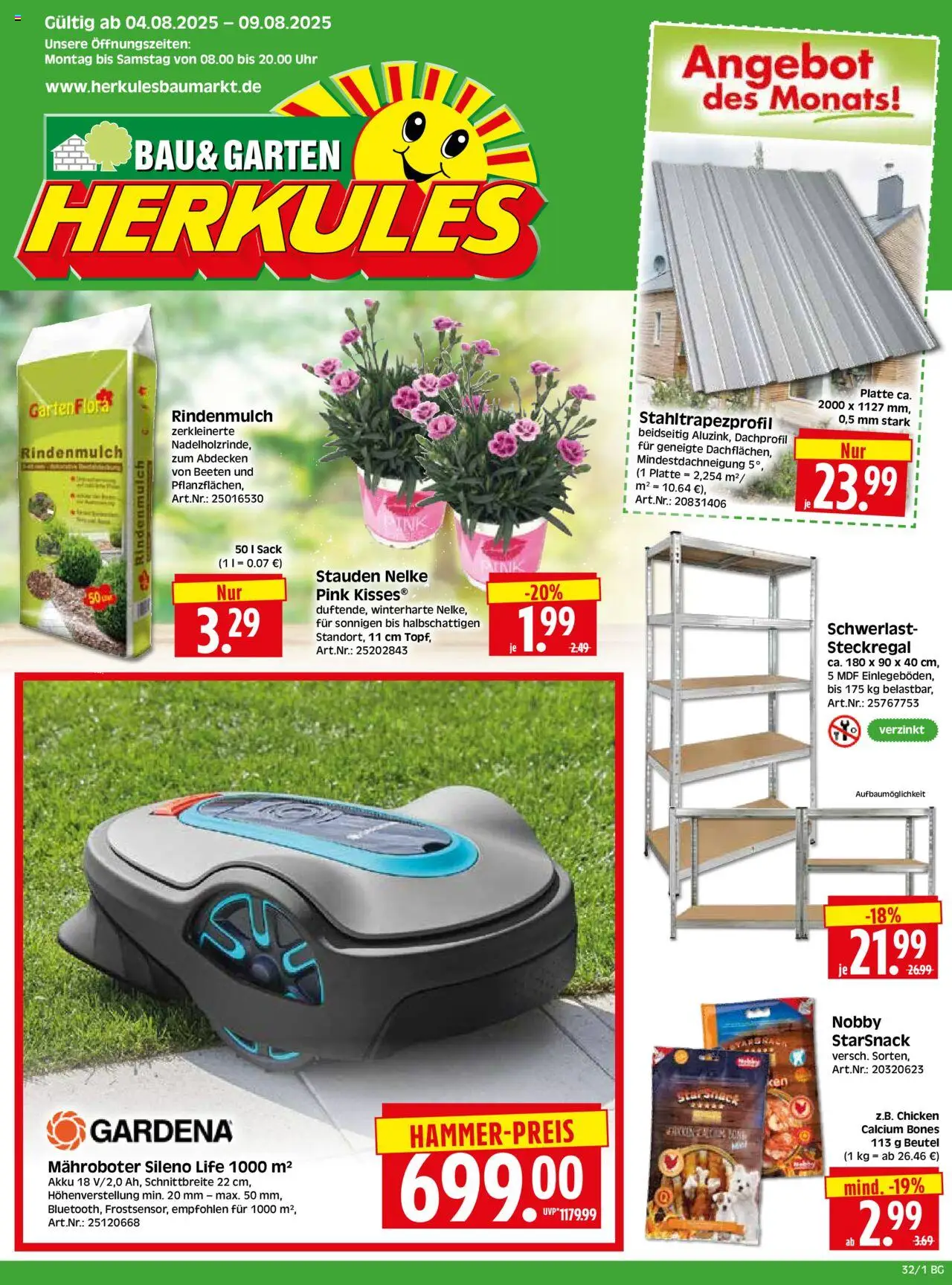 HERKULES Bau & Garten (vom 04.08.2025 - 09.08.2025)