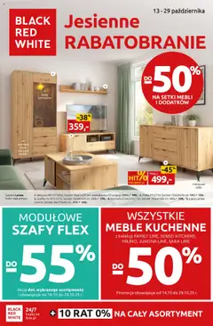 Pogląd gazetki "Promocje" ze sklepu Black Red White ważnej od 13.10.2025