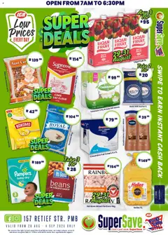 Preview of Super Save flyer valid from 28/08/2025