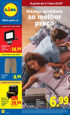 Pré-visualização do folheto da loja Lidl válida a partir de 21/07/2025