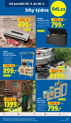 Náhled nabídky: Lidl Lidl leták - Hity týdne platný od 20.04.2026