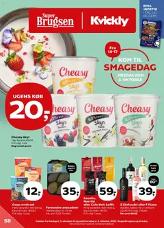 Eksempel på tilbudsavis Tilbudsavis fra butik Super Brugsen gyldig fra 03/10/2025