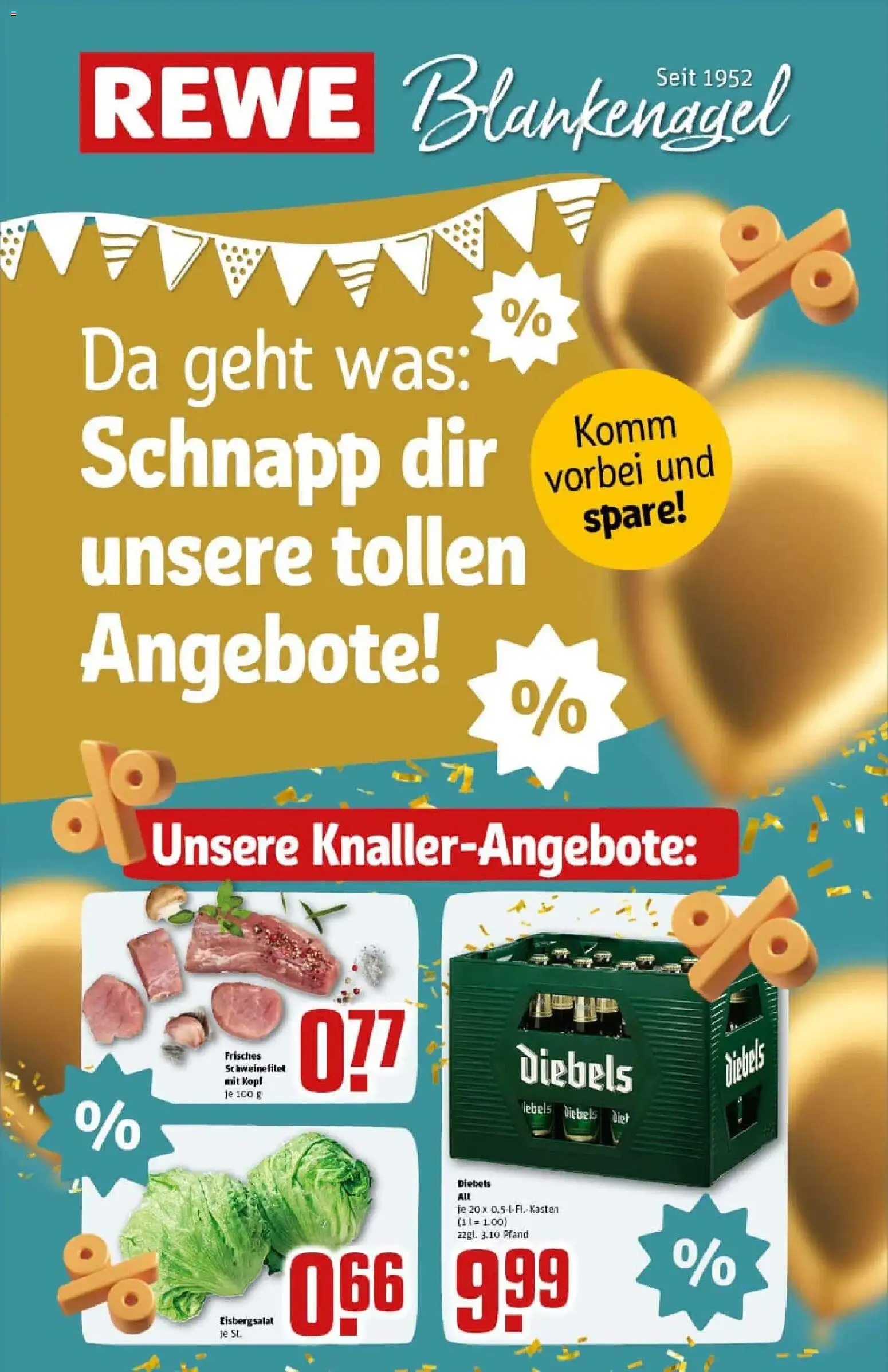 Vorschau von dem Prospekt des Geschäftes Rewe, gültig ab dem 01.12.2025