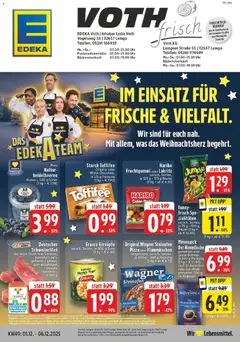 Vorschau von dem Prospekt des Geschäftes Edeka, gültig ab dem 01.12.2025
