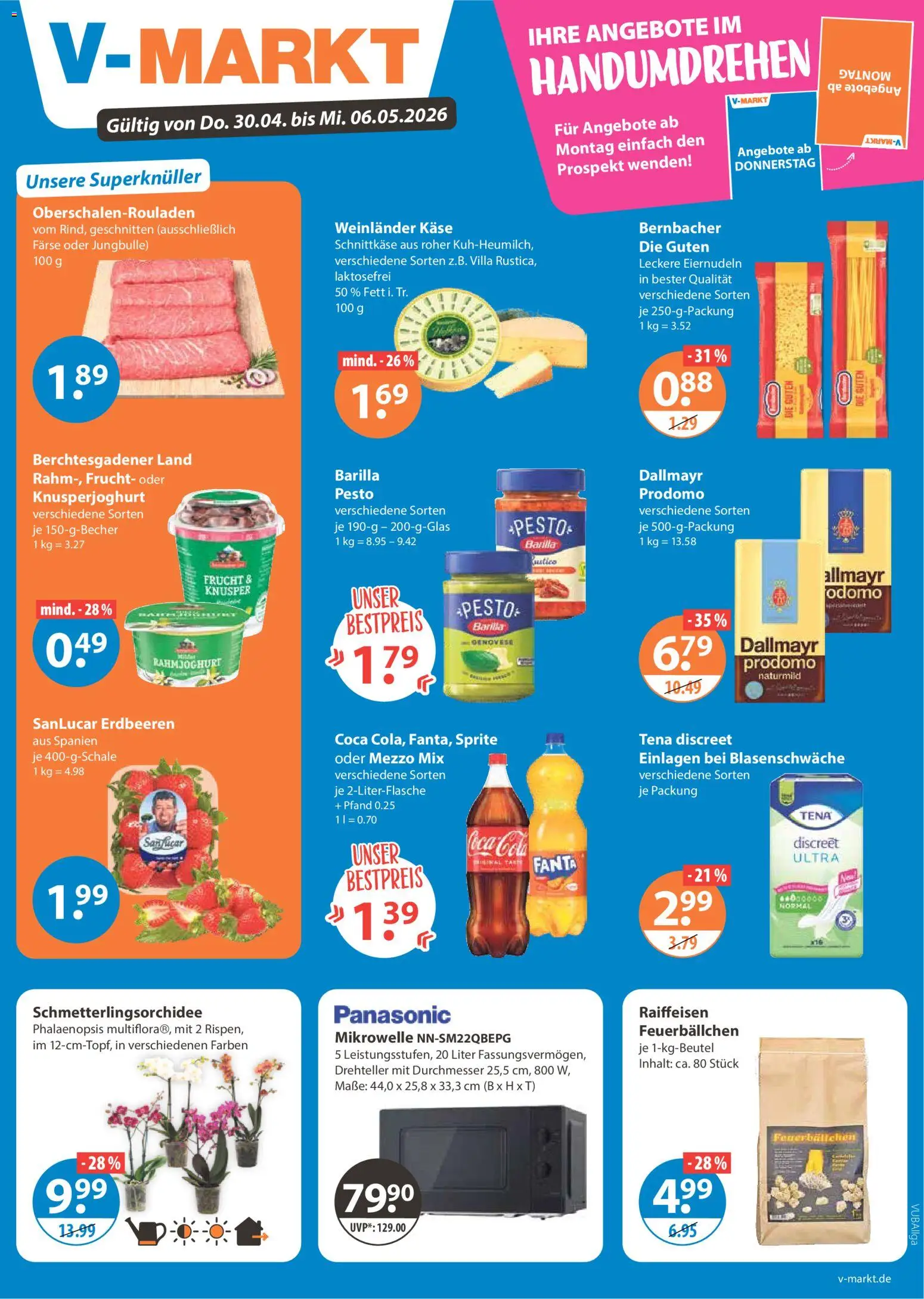 Vorschau von dem Prospekt des Geschäftes V-Markt, gültig ab dem 30.04.2026