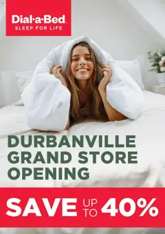 Preview of Dial-a-Bed flyer valid from 01/07/2025