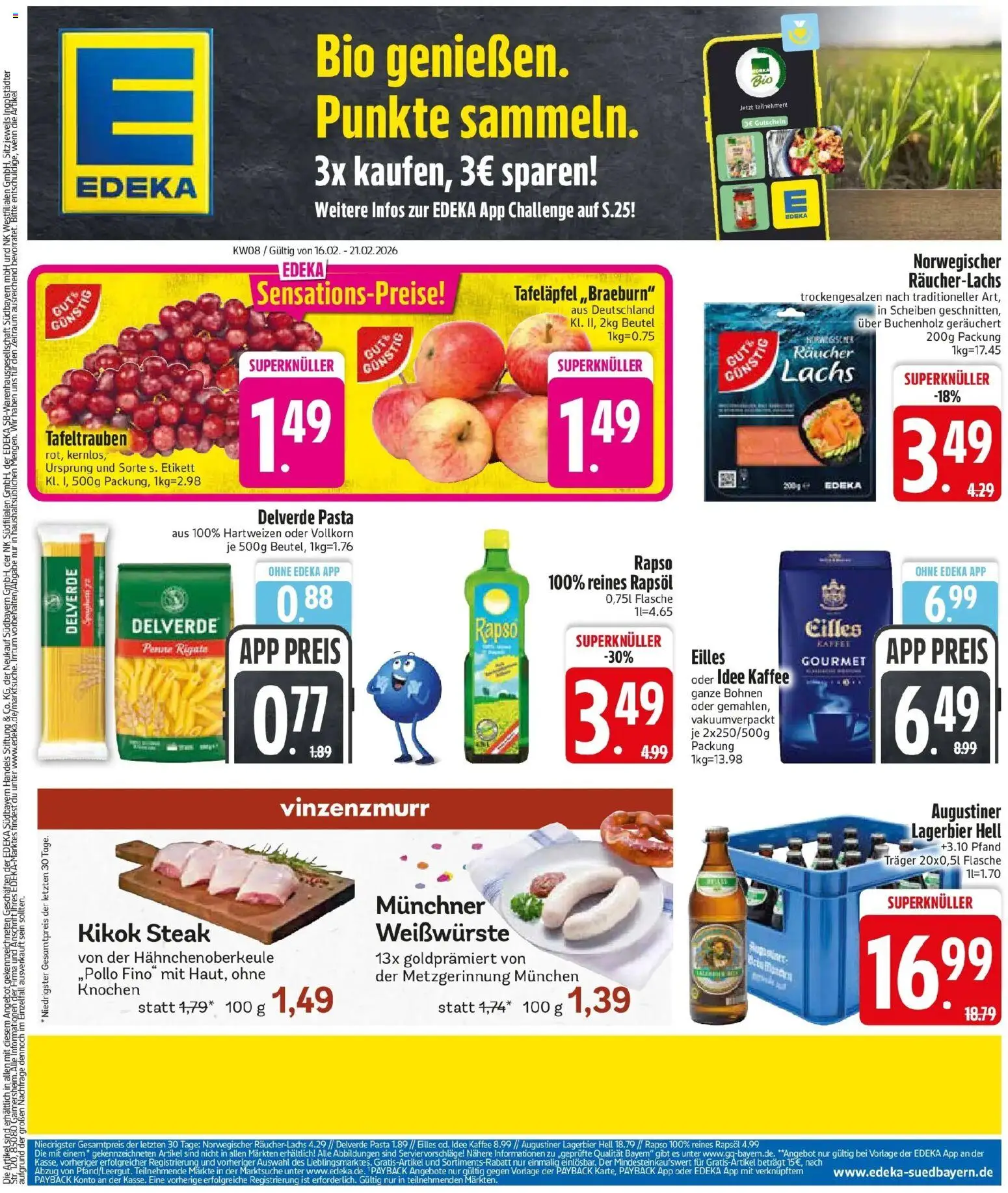 Vorschau von dem Prospekt des Geschäftes Edeka, gültig ab dem 16.02.2026