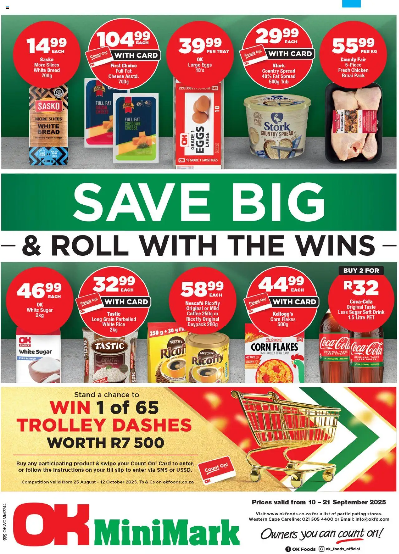 OK Foods Western Cape - OK MiniMark from 10/09 - 21/09/2025 > Promotions