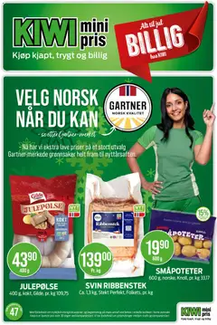 Forhåndsvis Kundeavis fra butikk Kiwi gyldig fra 17/11/2025