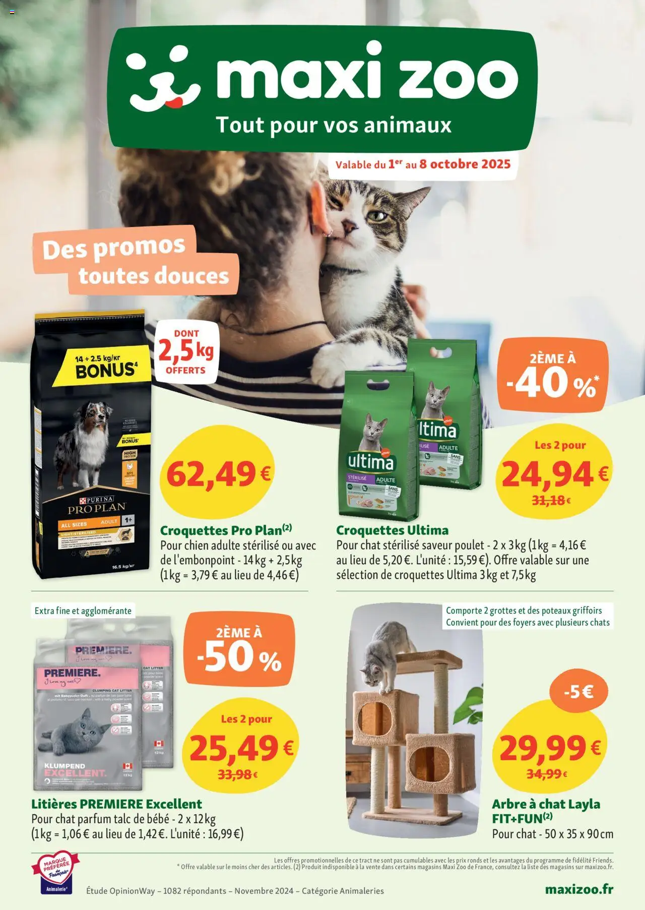 Prévisualisation de Catalogue du magasin Maxi ZOO formulaire valide 01/10/2025