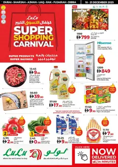 Preview of the catalogue Super Shopping Deals - Dubai & Northern Emirates of store Lulu Hypermarket valid from 18 Dec, 2025