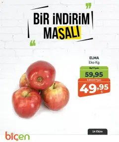 Biçen Market Sebze ve meyve 14.10.2025 - Broşürünün önizlemesi