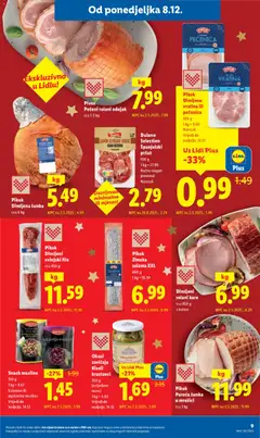 Pregled letka Katalog trgovine Lidl vrijedi od 08.12.2025 | Stranica: 9