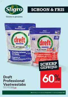 Voorbeeld van WRCP Special van winkel Sligro geldig vanaf 18-09-2025