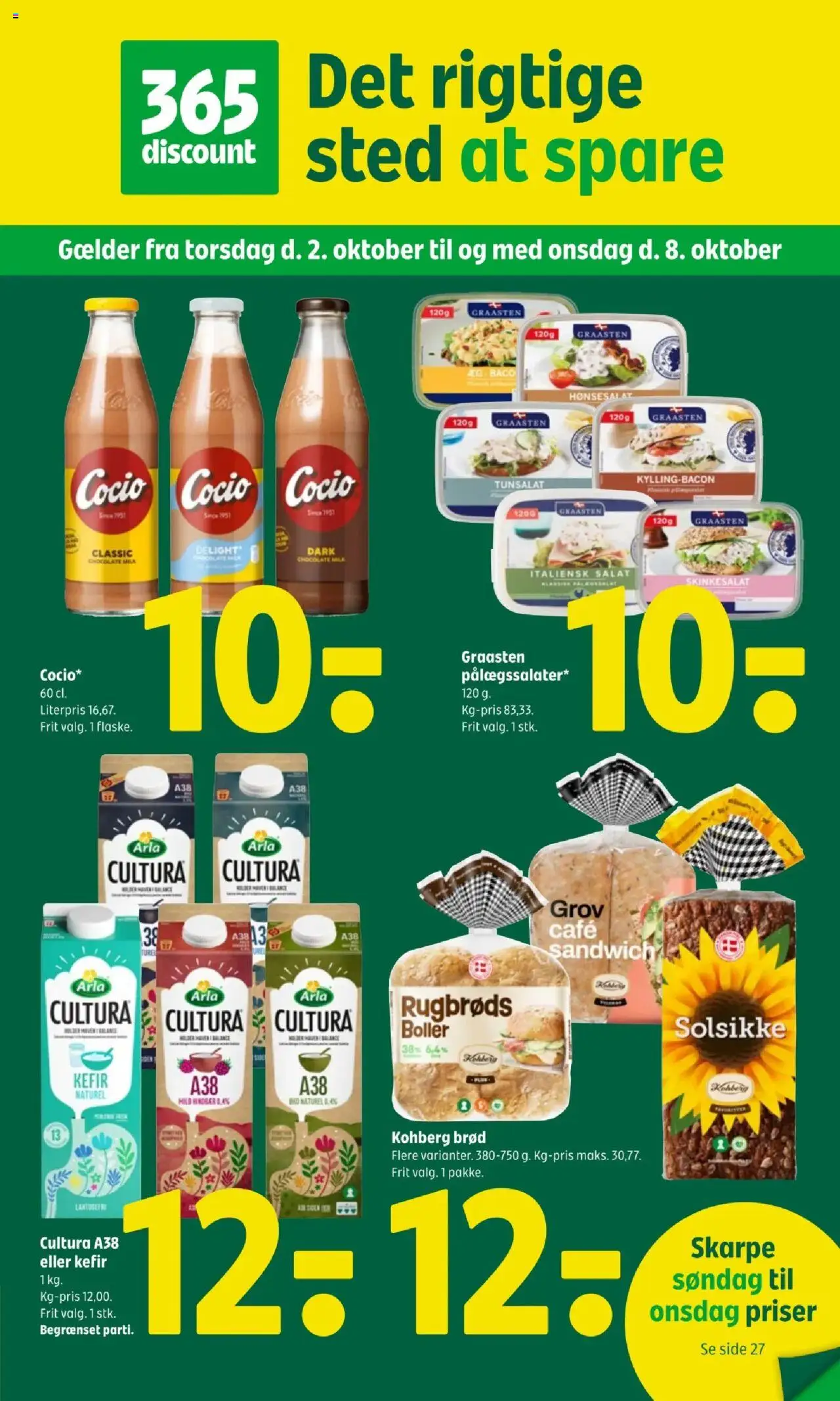 Coop 365 tilbudsavis gyldig fra 02/10/2025 - side 1