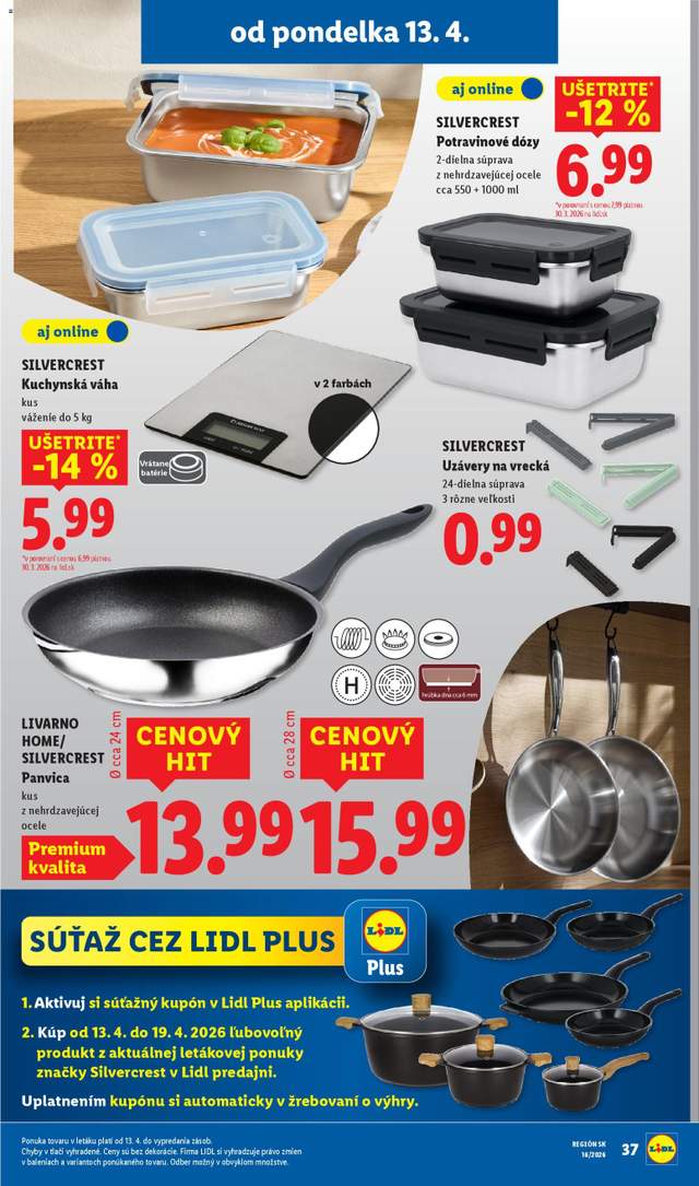 Nový Lidl leták od 13.04.