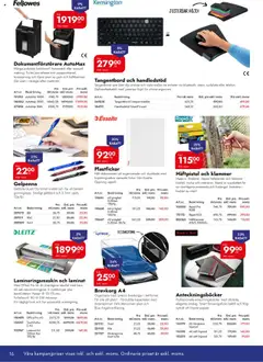 Förhandsgranska reklamblad Aktuella reklamblad Lyreco från butik Lyreco gäller från 30/09/2025 | Sida : 16