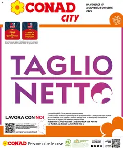Anteprima dell'opuscolo Volantino City Lombardia dal negozio Conad valido da 17/10/2025