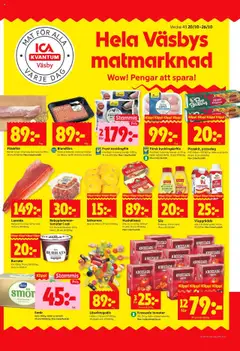 Förhandsgranska reklamblad Upplands Väsby från butik ICA Kvantum gäller från 20/10/2025