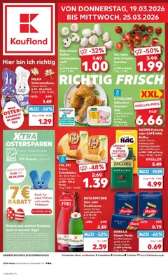 Vorschau von dem Prospekt des Geschäftes Kaufland, gültig ab dem 19.03.2026