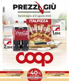 Anteprima dell'opuscolo Volantino Torino dal negozio COOP valido da 24/07/2025