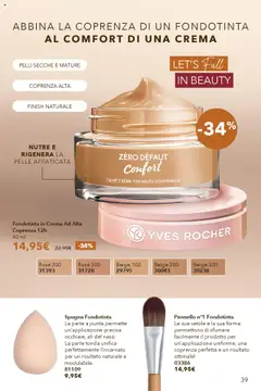 Anteprima dell'opuscolo Catalogo Yves Rocher Cura di te dal negozio Yves Rocher valido da 17/10/2025 | Pagina: 39