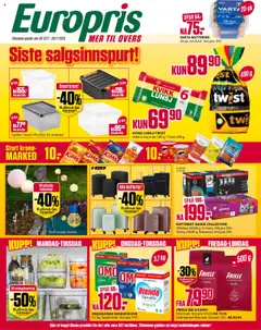 Forhåndsvis Kundeavis fra butikk Europris gyldig fra 21/07/2025