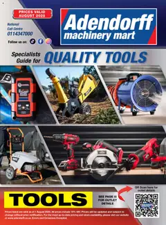 Preview of Adendorff flyer valid from 01/08/2025