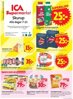 Förhandsgranska reklamblad Skurup från butik ICA Supermarket gäller från 09/02/2026